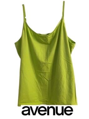 22/24W AVENUE Plus Size Cotton Camisole Top with Stretch
